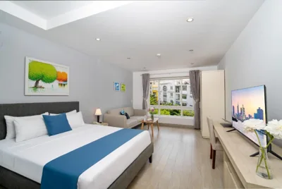 Deluxe studio — Phu My Hung - Saigon South Serviced Apartments 1 - Near Vivo City Mall